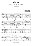 Waltz in A minor (New Chopin Waltz discovered 2024)