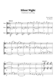Silent Night for Viola Trio