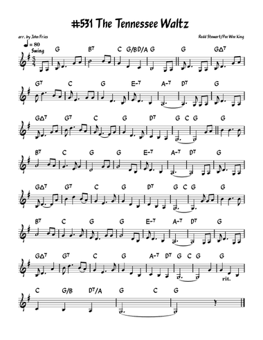 Tennessee Waltz