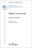 Sing Ye to the Lord (Full Score)