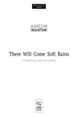 There Will Come Soft Rains (Choral Score)