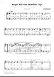 Angels We Have Heard On High - Piano Solo (W/Lyrics)