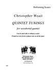 Quintet Tunings for wind quintet (5’) - Score Only