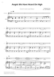 Angels We Have Heard On High - French Horn and Piano