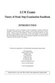 LCME Theory Handbook Preliminary