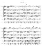 Voodoo Mama Saxophone Quartet scores gallery preview page 5