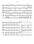 Voodoo Mama Saxophone Quartet scores gallery preview page 6