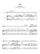 Sonata for Clarinet and Piano Clarinet Solo scores gallery preview page 4