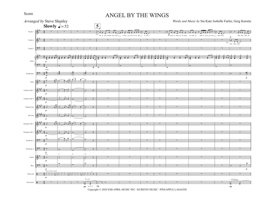 Mtg Da Sia - Angel By The Wings SSA scores gallery preview page 1