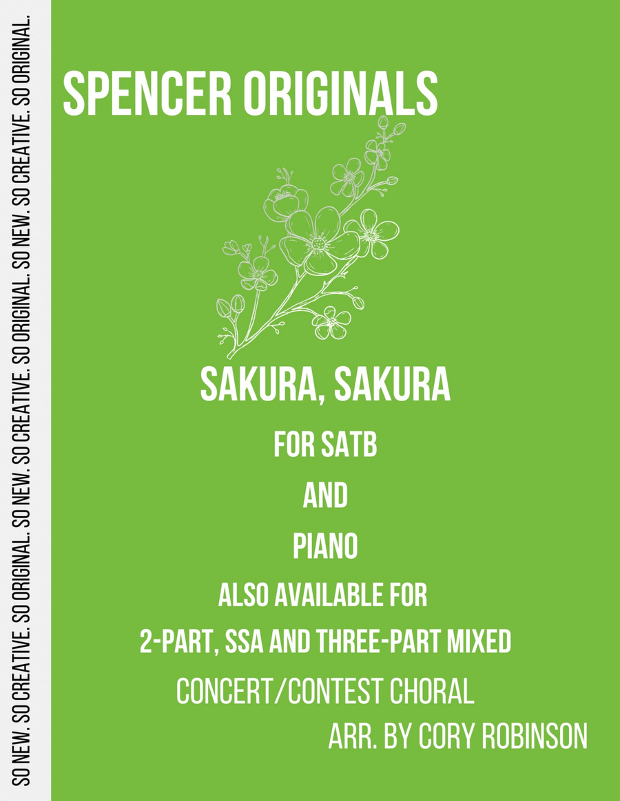 Sakura, Sakura 4-Part scores gallery preview page 1