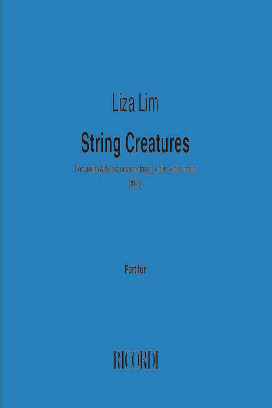 String Creatures String Creatures String Quartet scores gallery preview page 1