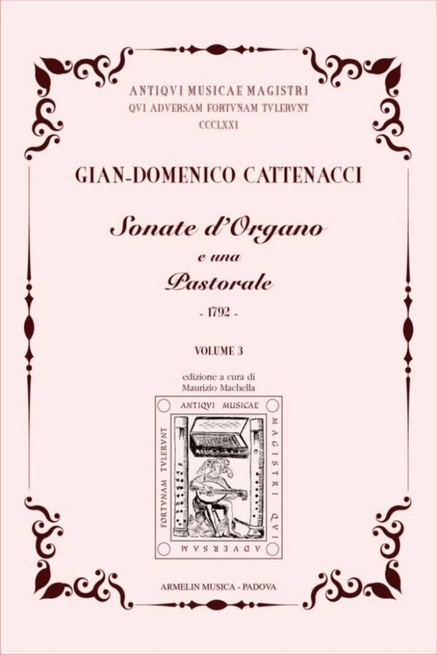 Sonate d'organo e una pastorale Organ scores gallery preview page 1