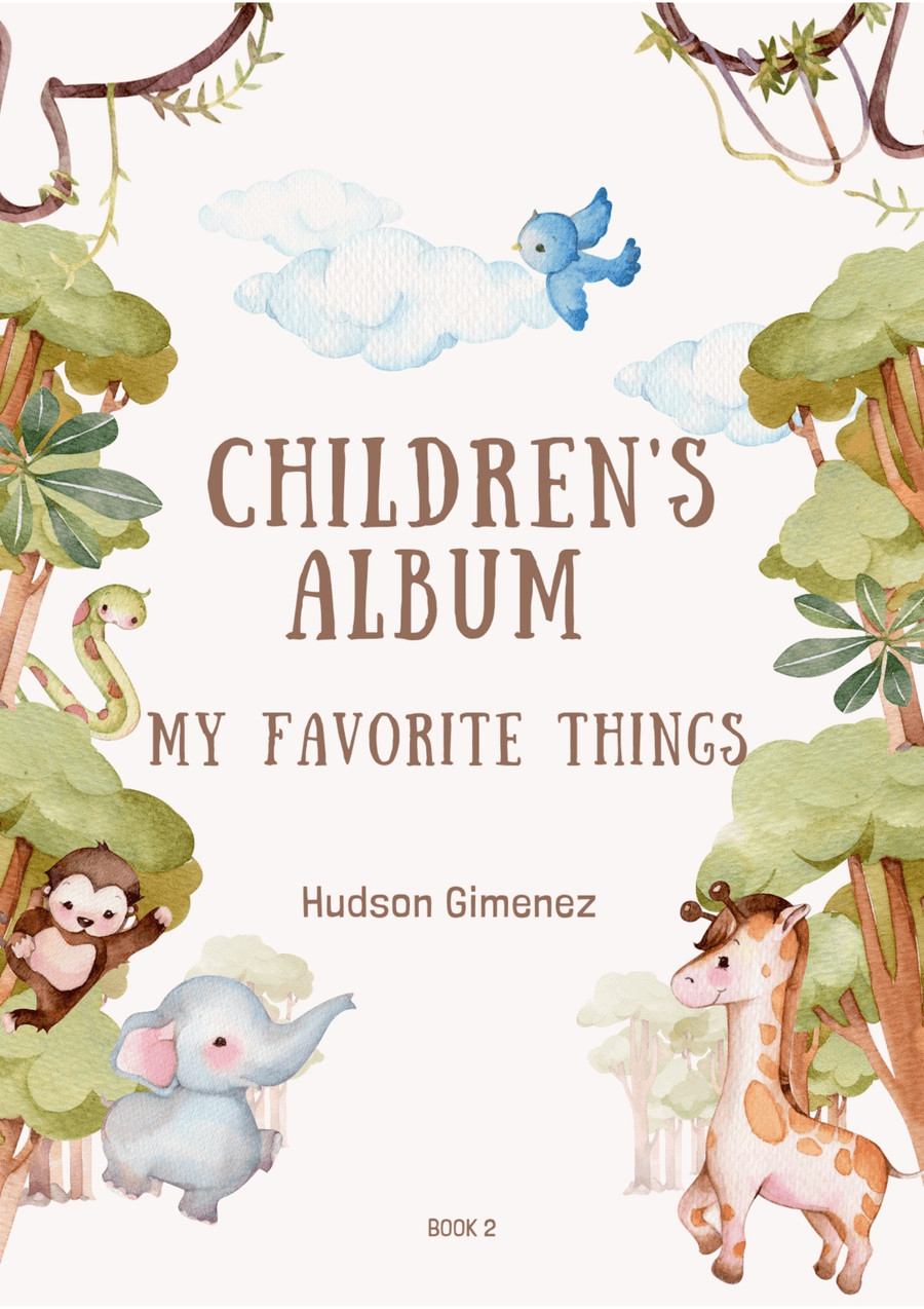 Children's Album - My Favorite Things - Book 2 Easy Piano scores gallery preview page 1