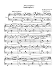 Etude-caprice for piano #1