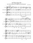 As Time Goes On - Score Only