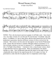 Wsrod Nocnej Ciszy or In Night's Deep Silence (Organ Arrangement)