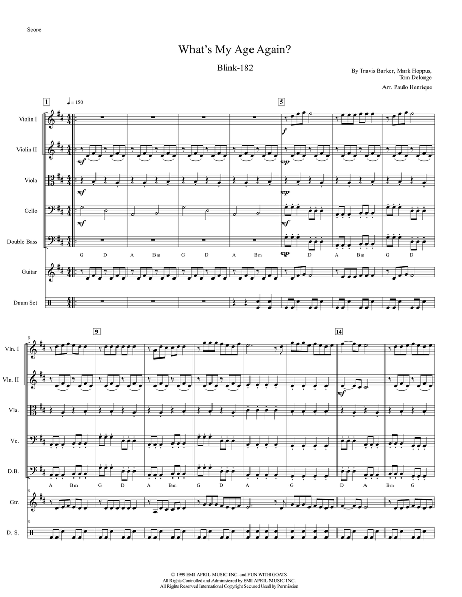 What's My Age Again? What's My Age Again? String Orchestra scores gallery preview page 2