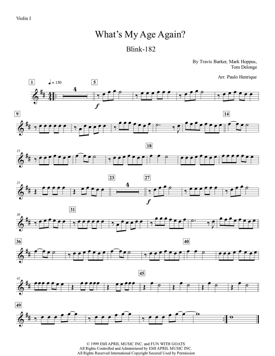 What's My Age Again? What's My Age Again? String Orchestra scores gallery preview page 6