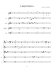 Lulajże Jezuniu- Polish Christmas Carol - Score Only