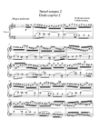Etude-caprice #2 for piano