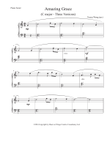 Amazing Grace (in C major - 3 versions) | Piano Arrangement