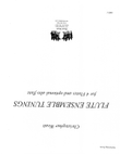 Flute Ensemble Tunings for 4 flutes and optional alto flute (total time 5’) - Score Only