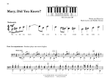 Mary, Did You Know? - Piano Solo with Lyrics (with Optional Duet Accompaniments)