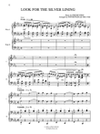 Look for the Silver Lining - Piano Duo (2 Pianos, 4 Hands)
