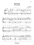 Clair de lune (from 
