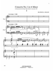 Concerto #1 in A Minor - Piano Duo (2 Pianos, 4 Hands)