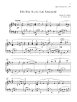 His Eye Is on the Sparrow - Piano Solo