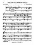 Follow the Drinking Gourd - Piano/Vocal Solo (Medium High)