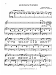 Old Dan Tucker - Piano/Vocal Solo (Medium Low)