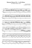 Rachmaninoff Moments Musicaux Op.16 (No. 1) - Arrangement for Cello and Piano