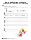 Drawing Notes - C D E F G