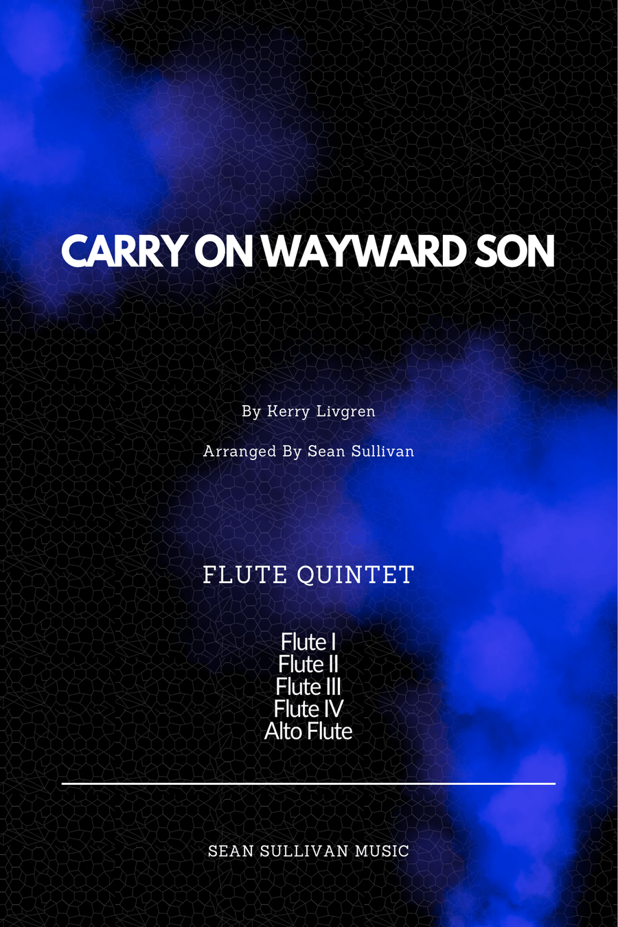 Carry On Wayward Son Woodwind Quintet scores gallery preview page 1