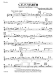 AEF March (arr. Loras John Schissel) - Piccolo