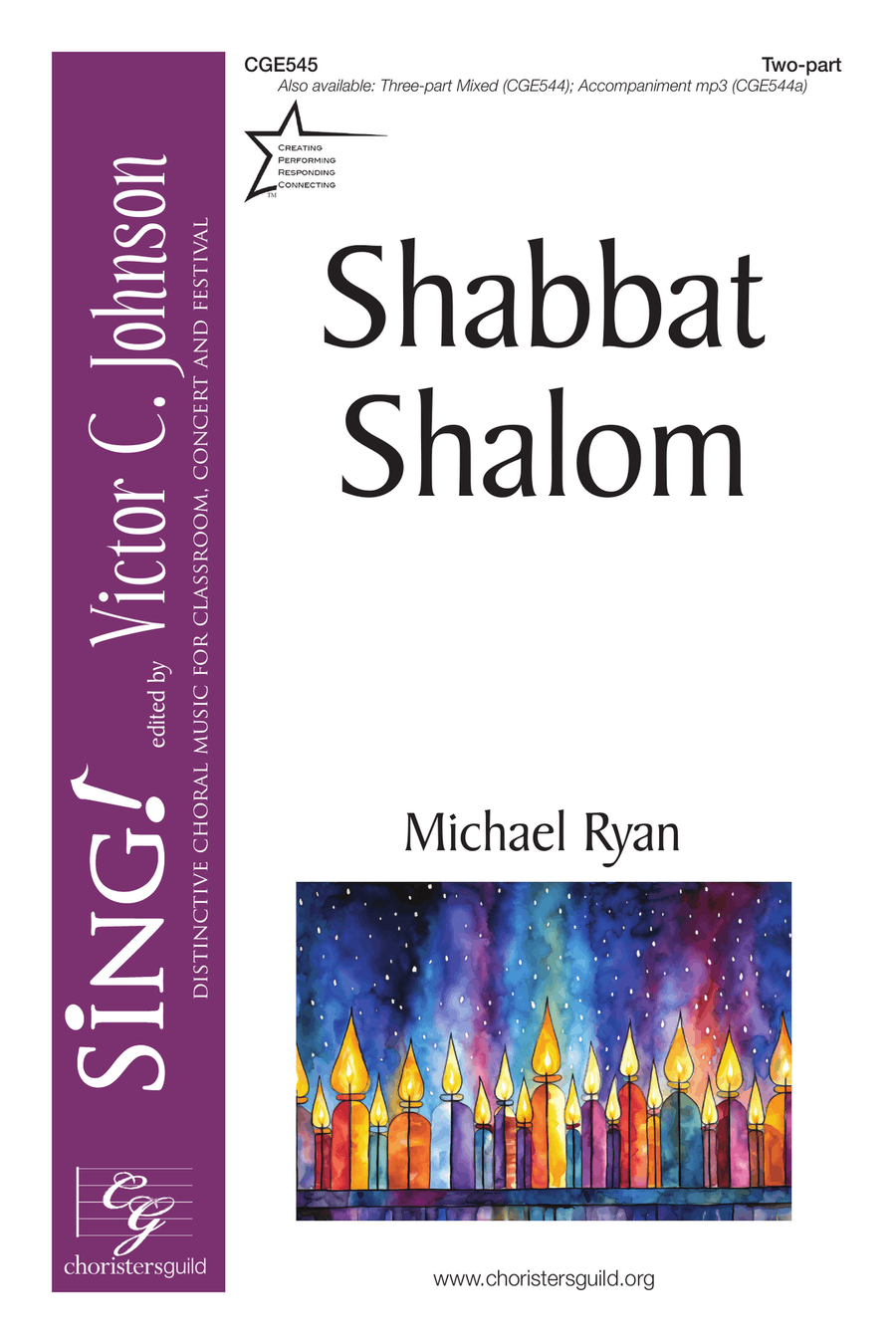 Shabbat Shalom (Two-part) 2-Part scores gallery preview page 1
