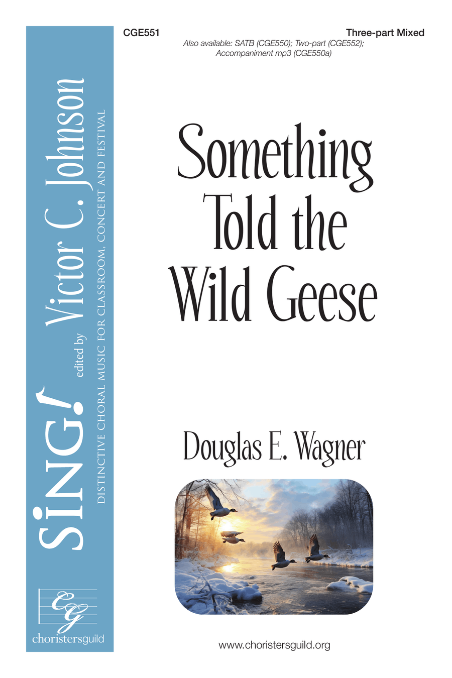 Something Told the Wild Geese (Three-part Mixed) 3-Part scores gallery preview page 1