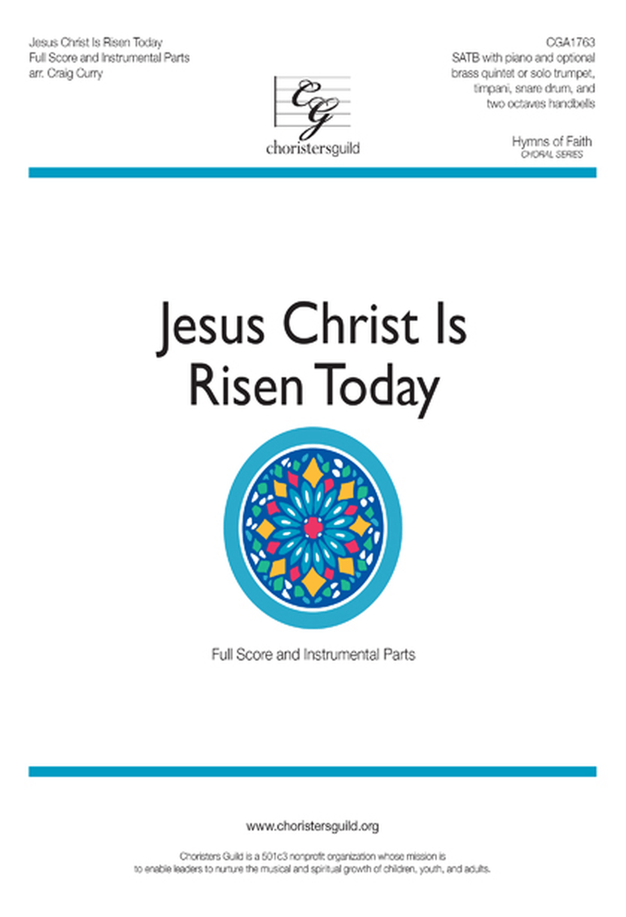 Jesus Christ Is Risen Today Full Score 4-Part scores gallery preview page 1