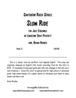 Slow Ride