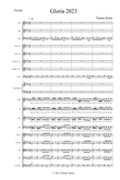 Gloria 2023 - Score Only