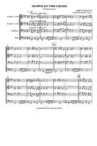 DOWN AT THE CROSS - FOR BRASS QUARTET WITH VARIATIONS