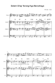 In Our Darkness Light Has Shone / Dalam G'lap Terang-Nya Bercahaya - Score Only
