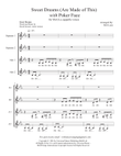 Medley: Sweet Dreams (Are Made Of This) with Poker Face
