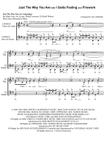 Medley: Just The Way You Are with I Gotta Feeling and Firework