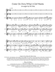 Medley: What A Girl Wants with Come On Over Baby (All I Want Is You)