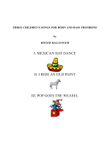 Three Children's Songs for Horn and Bass Trombone