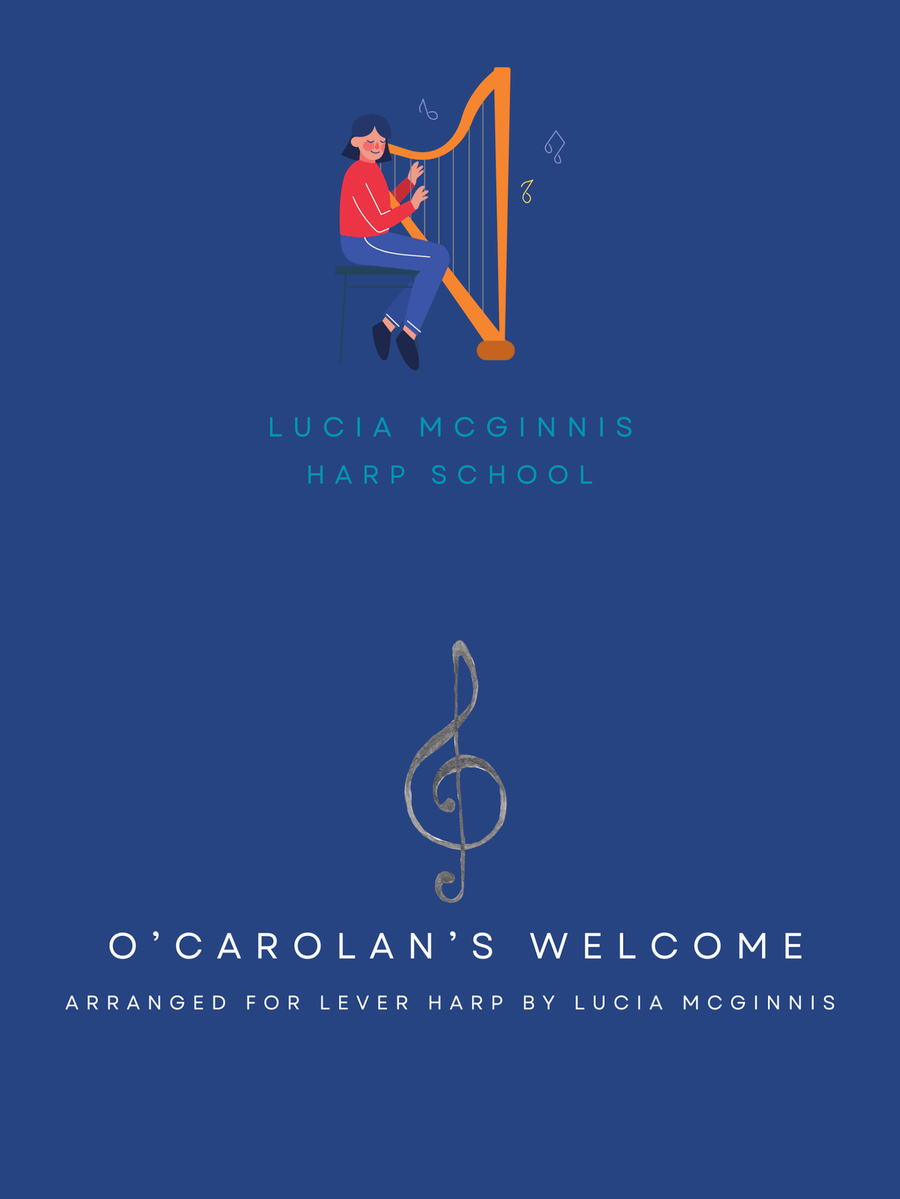 O'Carolans Welcome O'Carolans Welcome Celtic Harp scores gallery preview page 1