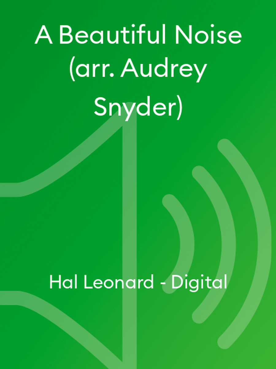 A Beautiful Noise (arr. Audrey Snyder) Choir scores gallery preview page 1